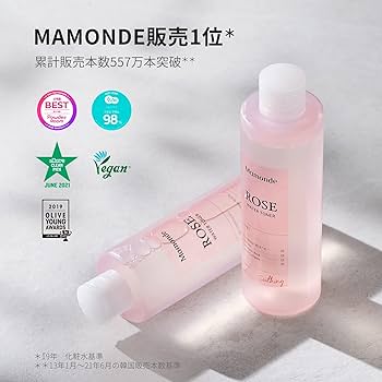Amazon | Mamonde 公式 マモンド ローズウォーター トナー 250ml